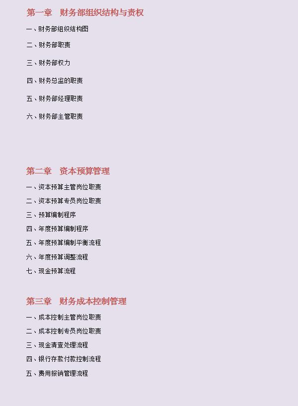 完整版財(cái)務(wù)管理制度及流程圖及各項(xiàng)職責(zé)，快收下，幫你升職加薪