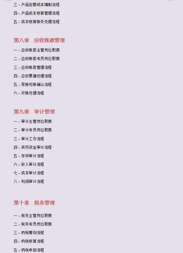 完整版財(cái)務(wù)管理制度及流程圖及各項(xiàng)職責(zé)，快收下，幫你升職加薪
