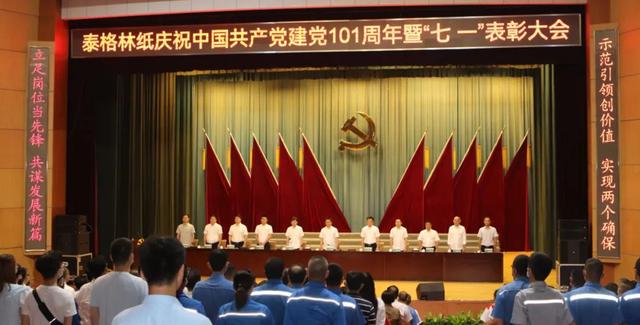 泰格林紙構建“1134N”黨建工作體系 書寫價值創(chuàng)造新篇章
