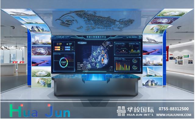 華竣國際-黨建展廳設計，增添生機與活力！（打造黨建展廳）