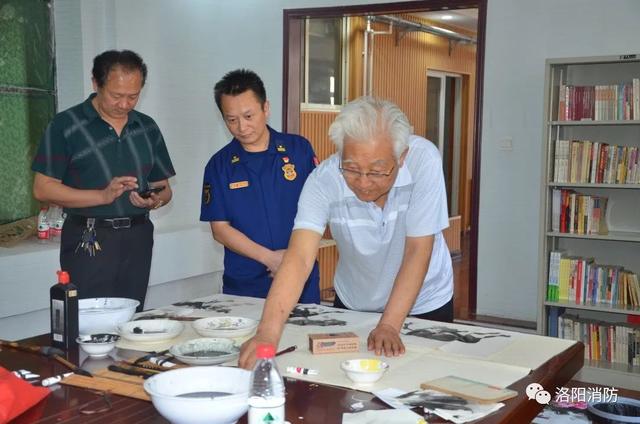迎“七一”系列活動（五） - 洛陽消防多措并舉推進(jìn)“黨建主題月”教育實踐活動走深走實
