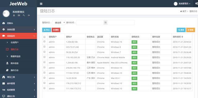 JeeWeb敏捷開發平臺（敏捷開發平臺 開源）