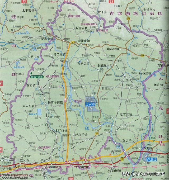 河北省各市、縣地圖（河北省各市縣地圖）