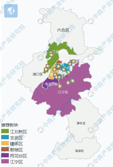 2020南京市軟件和信息服務產業招商投資地圖分析（南京市軟件和信息服務集群）