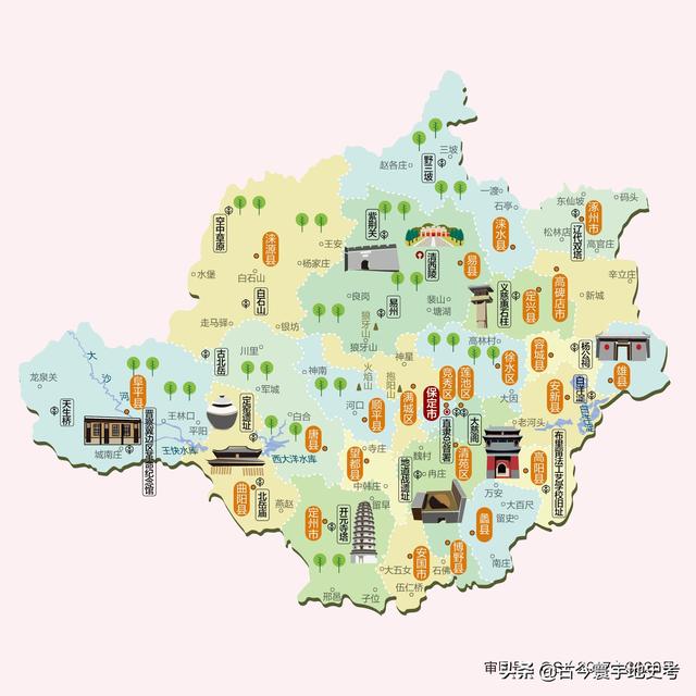 河北省各市、縣地圖（河北省各市縣地圖）