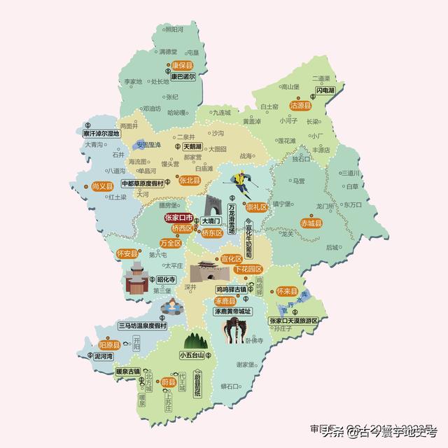 河北省各市、縣地圖（河北省各市縣地圖）
