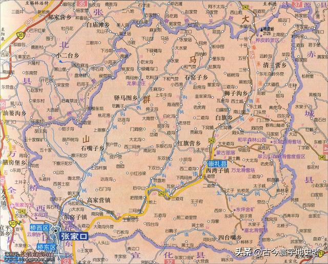 河北省各市、縣地圖（河北省各市縣地圖）