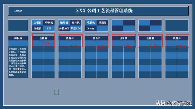 函數+VBA，詳細講解用EXCEL做工藝流程管理系統（vba的3種流程控制結構）