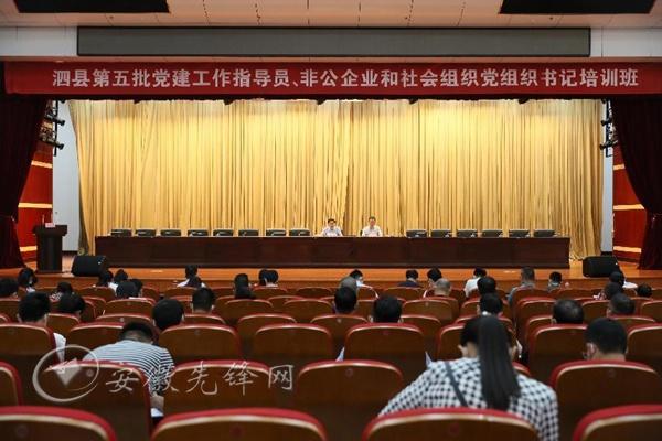 泗縣：念好“三字訣”建強(qiáng)非公黨建指導(dǎo)員隊(duì)伍（非公黨建指導(dǎo)員講話）