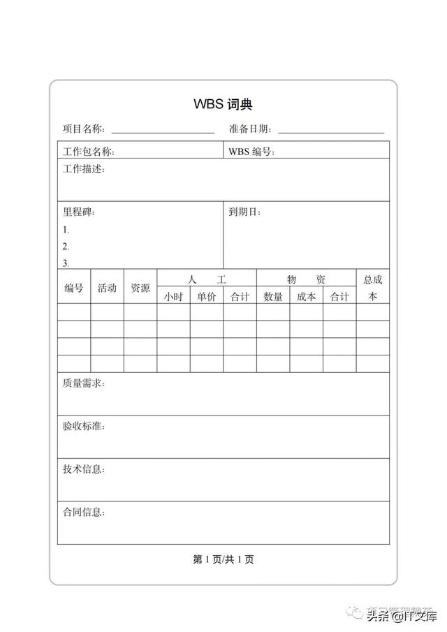 56個項目管理工具模板(附下載)（項目管理132種工具）
