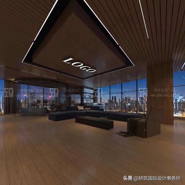 300㎡老房改造 - 現代高質感格調辦公室（舊房改造辦公室）