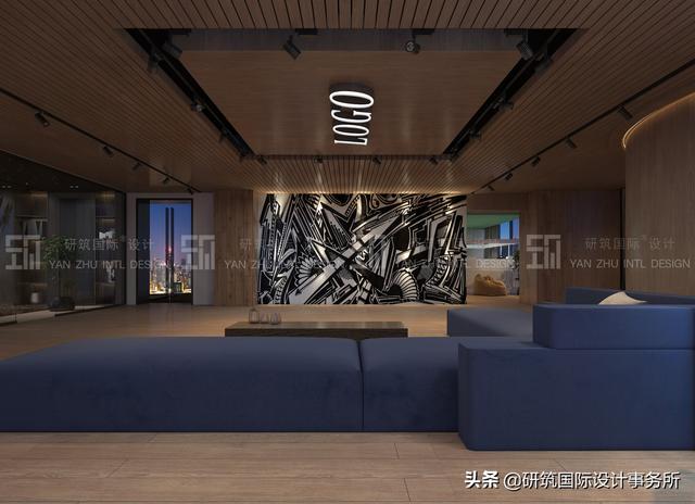 300㎡老房改造 - 現代高質感格調辦公室（舊房改造辦公室）