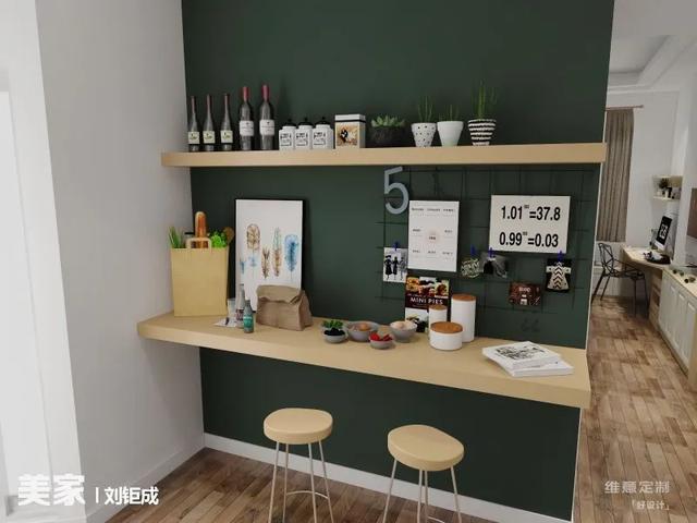 擠出1㎡吃飯辦公隔斷全搞定，這樣優秀的設計一次給你看10家（吃飯隔離圖片）