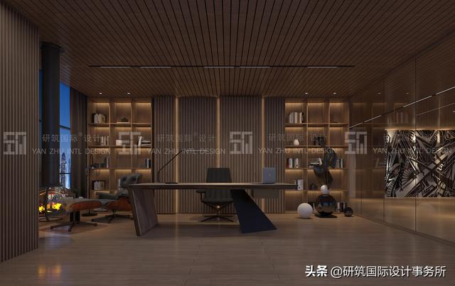 300㎡老房改造 - 現代高質感格調辦公室（舊房改造辦公室）