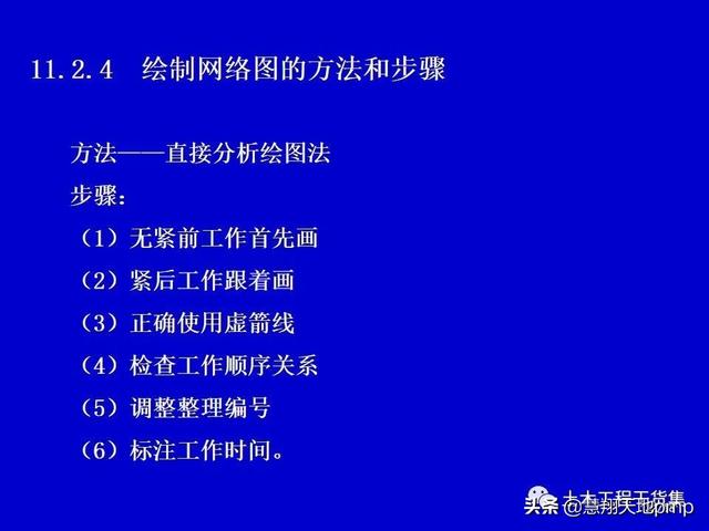 施工進度管理網絡計劃技術，121頁PPT可下載