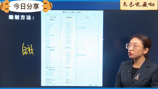 日常資金收付（三）采購、費用、銷售計劃表編制(歡迎評論 關注