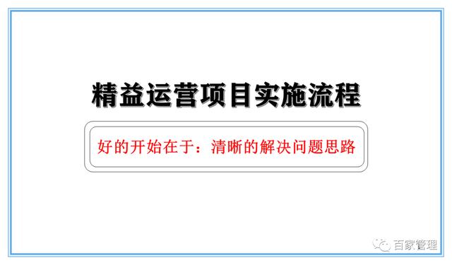 精益運營項目實施流程（PPT-90頁）