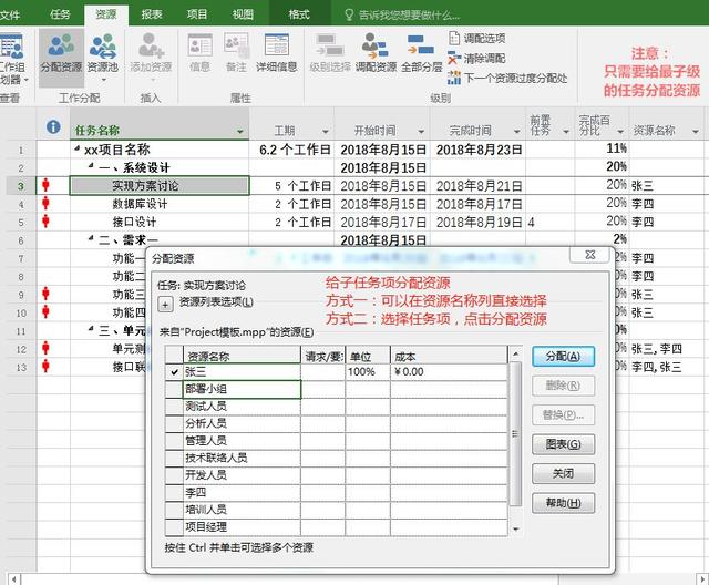 干貨｜項目管理工具之 Project 使用技巧