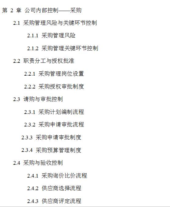 740頁《企業內控管理》包括資金+采購+風險+預算+股權投資+合同（企業內部控制資金活動風控導圖）