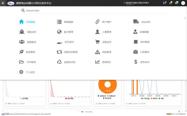 助力科技｜船舶管理系統(tǒng) 航運企業(yè)綜合業(yè)務(wù)平臺SMOP（船舶助航設(shè)備）