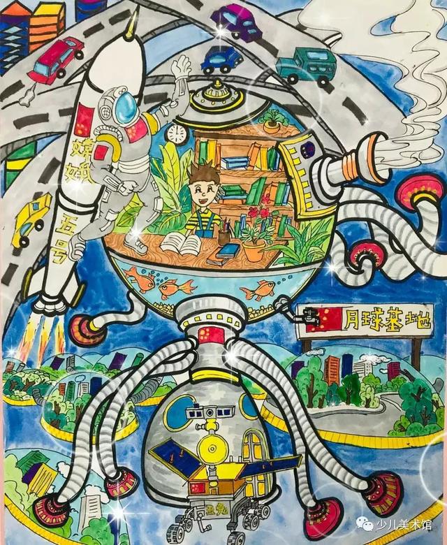 必須收藏這58幅科幻畫素材，讓科學(xué)未來插上藝術(shù)的翅膀（科幻畫素材大全）