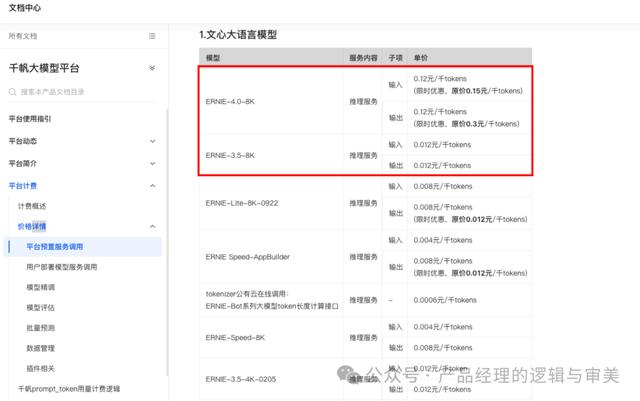 一目了然！主流AI大模型價格橫向評測（大模型 ai）