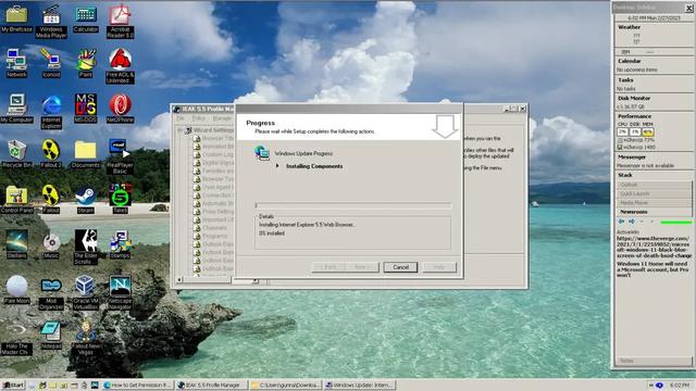 網友改造Win11系統營造Windows 2000使用體驗（windows 11 build 22000）