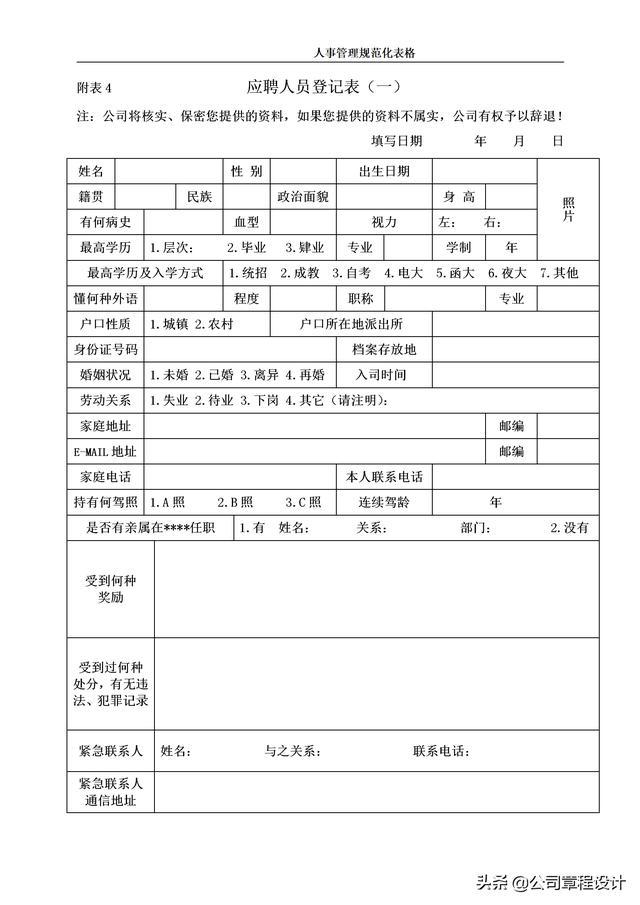 公司人力資源部常用的32個管理表格（公司人力資源部常用的32個管理表格是什么）