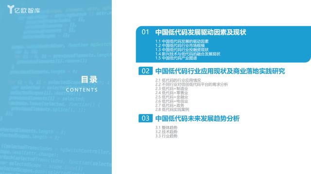 《2023中國低代碼商業落地研究報告》 - 億歐智庫（2021年低代碼行業研究報告）