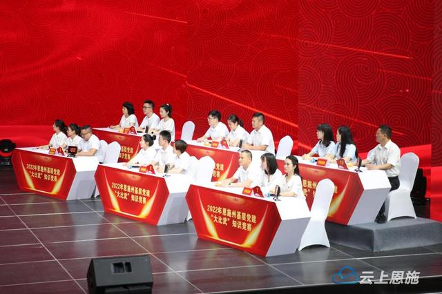 2022年恩施州基層黨建“大比武”知識競賽州直決賽名單出爐，這些單位上榜