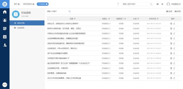 企業自用免費，不需要版權授權的全平臺OA系統，可商用，全開源（企業免費oa管理系統）